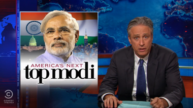 Image for Jon Stewart dubs Indian PM the 