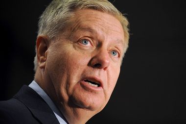 Image for Lindsey Graham's deranged joke: What he revealed about white male anxiety