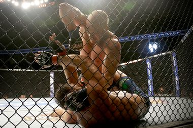 Image for Inside the cage: This book blows the lid off the world of mixed martial arts