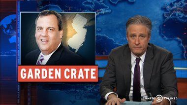 Image for Must-see morning clip: Jon Stewart slams Chris Christie for putting presidential ambitions before his state