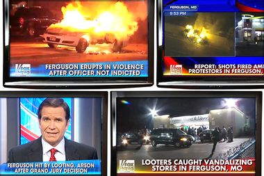 Image for The right's vile Ferguson ploy: Why they really want to focus on 
