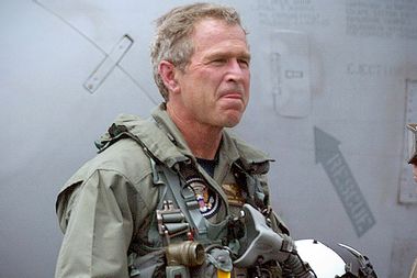 Image for The swaggering idiot returns: George W. Bush emerges from artistic exile to rehab his disastrous legacy