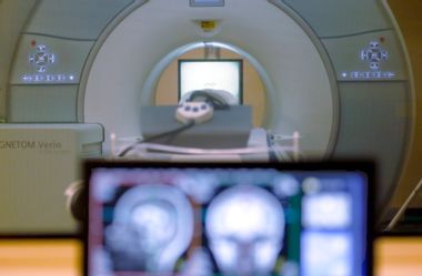 Brain-scanning MRI machine