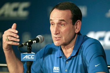 Image for Duke basketball coach: Fighting ISIS is a lot like coaching a basketball team...
