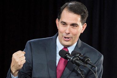 Image for Mr. Union-Buster goes to Washington? Scott Walker forms committee for 2016 run