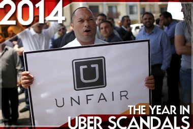 Image for The Year in Uber scandals: A surge-priced cruise through the company's biggest controversies
