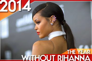 Image for 2014: The year without Rihanna