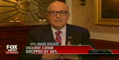 Image for Rudy Giuliani: Black people should be responsible for reducing police tensions