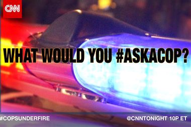 Image for CNN trolls Twitter with obscene #AskACop hashtag
