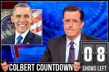 Image for Colbert vs. Obama: The battle of the century