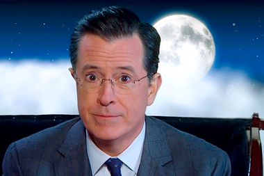 Image for Colbert's pitch-perfect finale: 