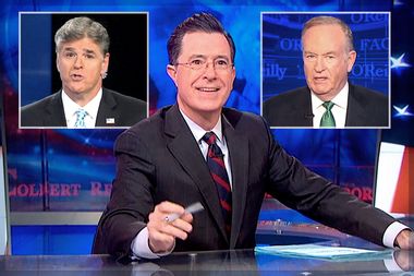 Image for Evil Fox News idiocy, unchecked: As Stephen Colbert departs, demented loons set to run free