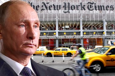 Image for New York Times propagandists exposed: Finally, the truth about Ukraine and Putin emerges