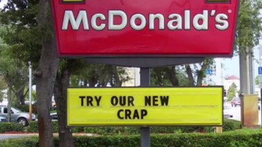 Image for Perfect McDonald's parody mocks that horrible Golden Globes ad