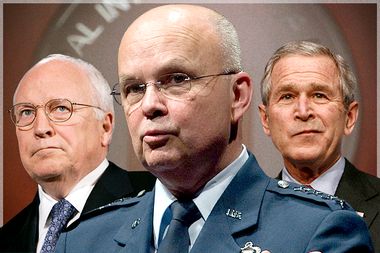 Dick Cheney, Michael Hayden, George W. Bush