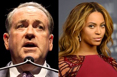 Mike Huckabee, Beyonce