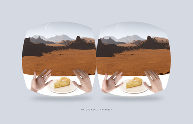 Image for Virtual reality startup aims to create the experience of eating -- without the food