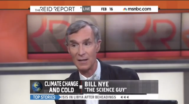 Image for Bill Nye destroys climate deniers' most infuriating deflection