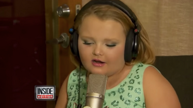 Image for Honey Boo Boo's pop star ambitions are now the subject of a legal battle