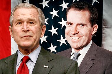 George W. Bush, Richard Nixon