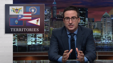 Image for John Oliver reveals the stunningly racist history behind why some U.S. territories can't vote