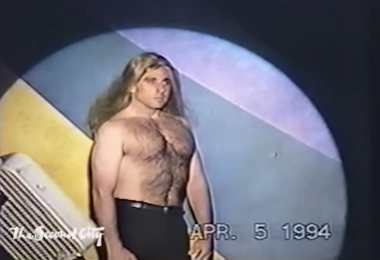 Image for Watch Stephen Colbert and Steve Carell's hilarious Fabio sketch from 1994