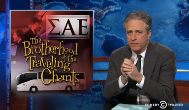 Image for Jon Stewart rips into 