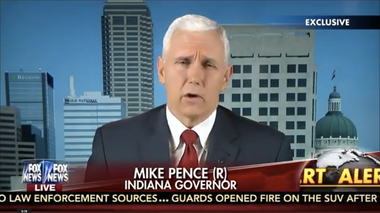 Image for Mike Pence defends religious freedom bill by mentioning Selma