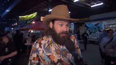 Image for Jimmy Kimmel gets people to profess their love for fake bands at SXSW
