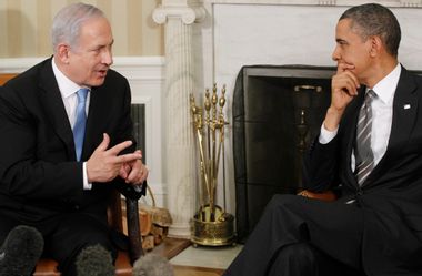 Barack Obama, Benjamin Netanyahu
