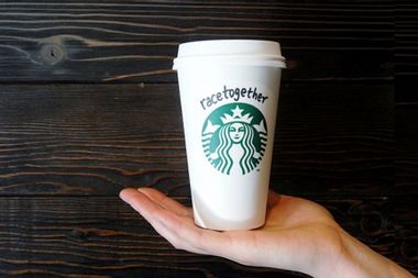 Image for Starbucks' cringe-inducing #RaceTogether campaign has caused a Twitter firestorm