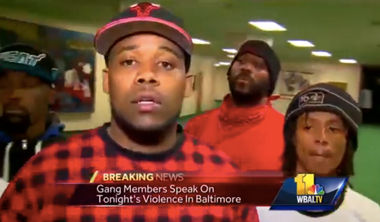 Image for Alliance of Baltimore street gangs: There is no conspiracy to attack the police