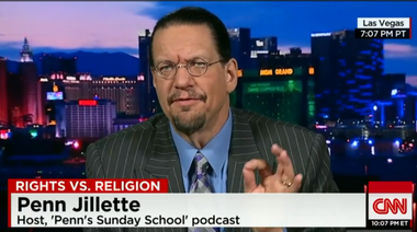 Image for Penn Jillette ridicules supporters of anti-gay Indiana law: You're not being forced to 