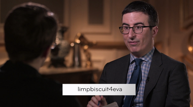 Image for John Oliver and Edward Snowden create an unguessable email password: 
