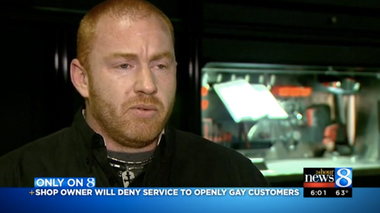 Image for Michigan business owner refuses to serve gay people because you can't put a car together with 