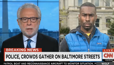 Image for Ferguson activist perfectly schools Wolf Blitzer: 