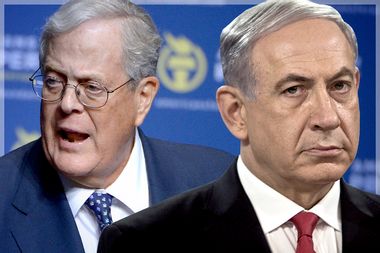 David Koch, Benjamin Netanyahu