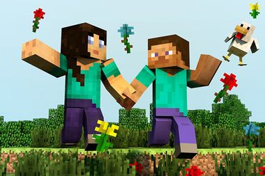 Image for Minecraft strikes a small blow for gender balance