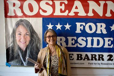 Image for Roseanne Barr on Hillary 2016, the two-party system and the war on drugs: 