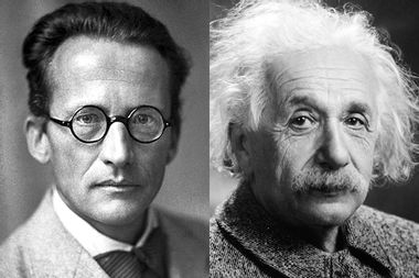 Erwin Schrödinger, Albert Einstein