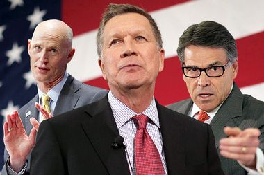 Rick Scott, John Kasich, Rick Perry