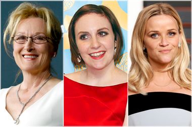Meryl Streep, Lena Dunham, Reese Witherspoon
