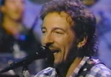 Image for Bruce Springsteen sends off David Letterman: The raucous 