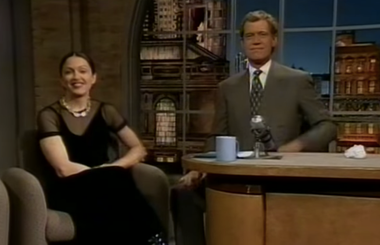 Image for David Letterman staffer: Madonna was so high the night she dropped 14 F-bombs