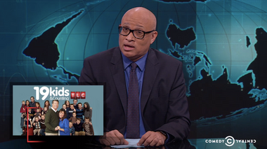 Image for Larry Wilmore exposes disgusting Duggar hypocrisy: 