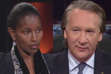 Image for Bill Maher and Ayaan Hirsi Ali on how to convince liberals that Islamic extremism isn't about diversity