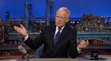 Image for 10 tearjerker moments from David Letterman’s big finale
