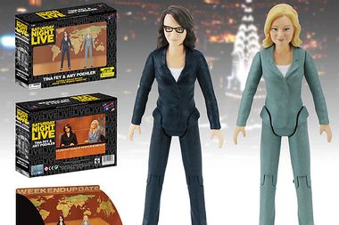 Image for Tina Fey and Amy Poehler action figures have arrived to save the day 