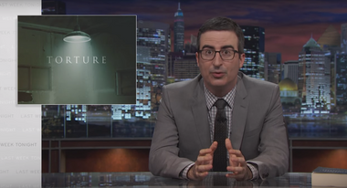 Image for John Oliver and Helen Mirren debunk U.S. torture practices: 