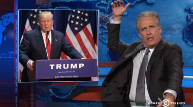 Image for Jon Stewart's Donald Trump addiction rages on: 